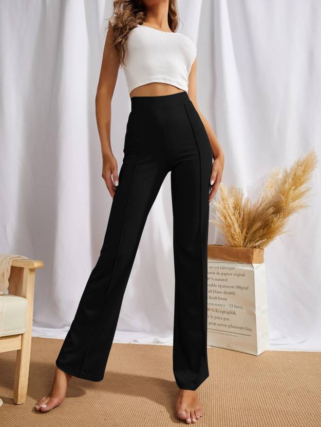 Buy Rust Trousers & Pants for Women by max Online | Ajio.com